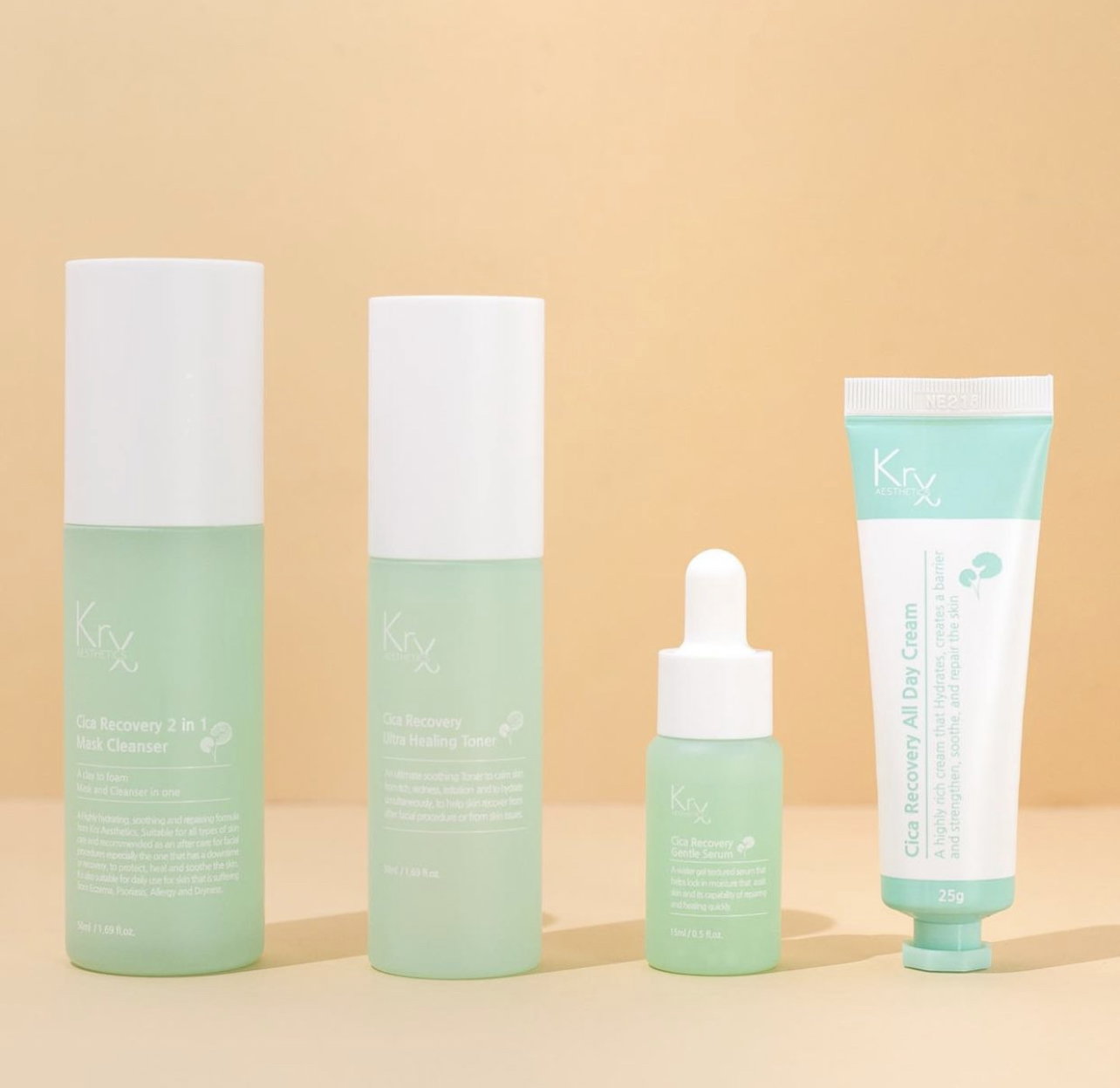 KRX - Cica Recovery Skin Care Set