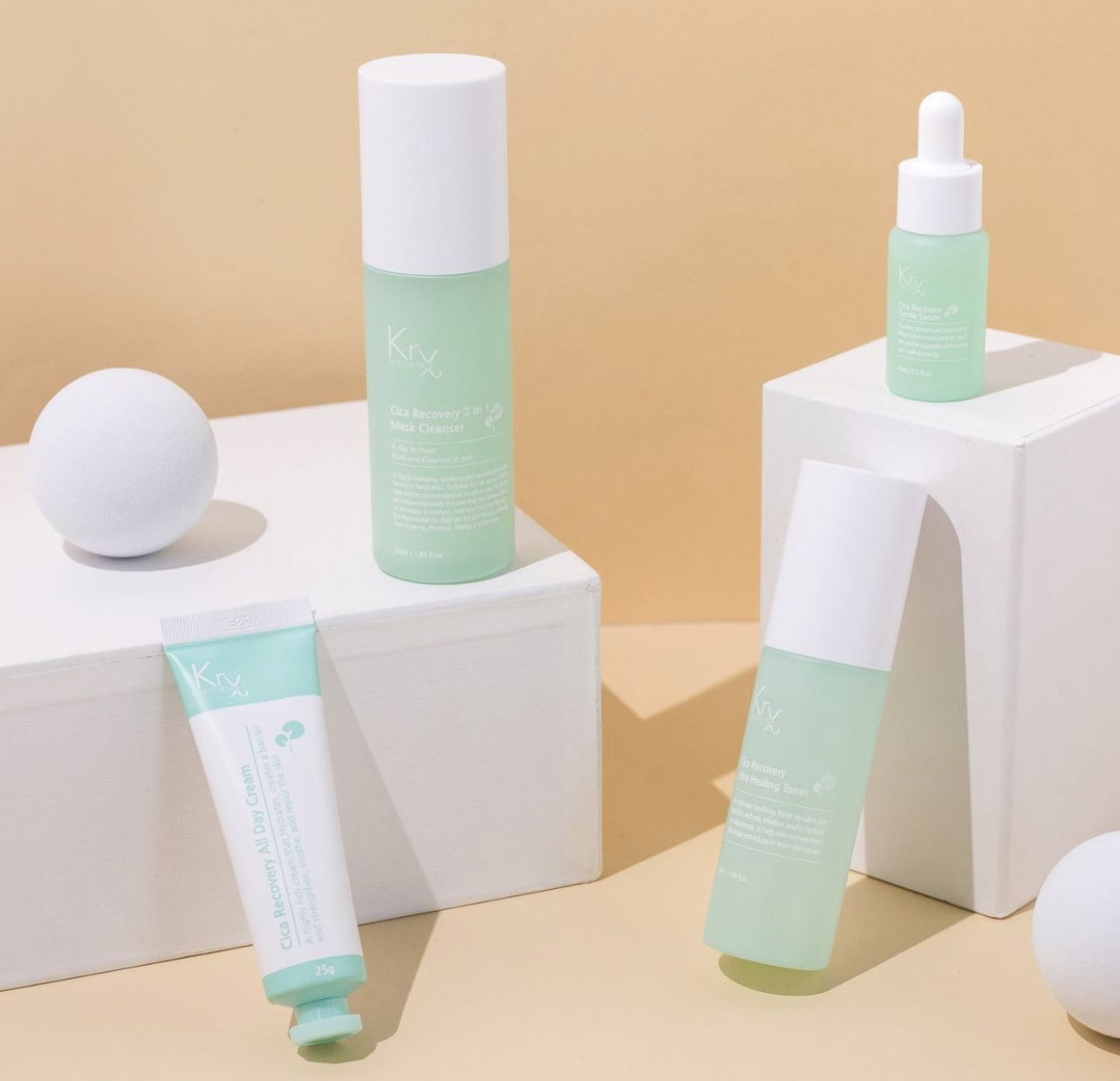 KRX - Cica Recovery Skin Care Set 3