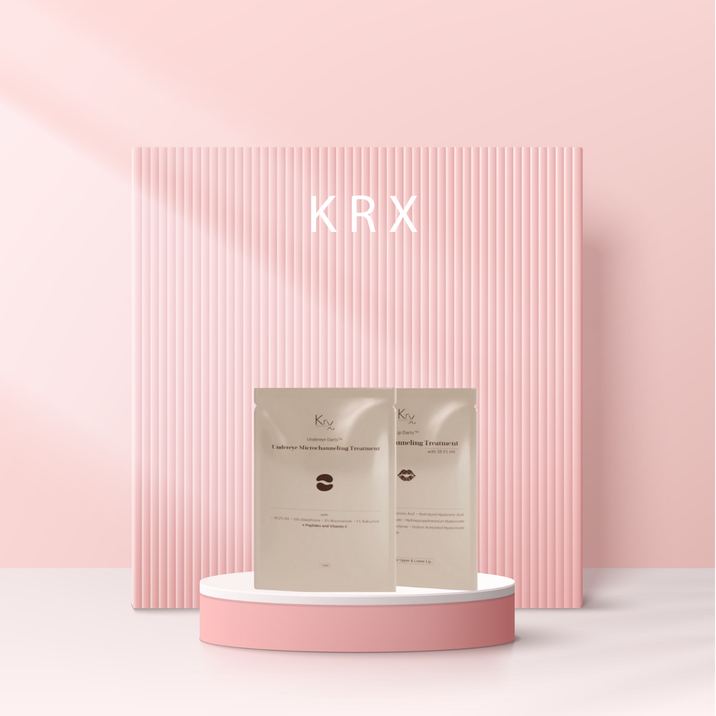 KRX Eye-Lip Darts Microneedling Patches